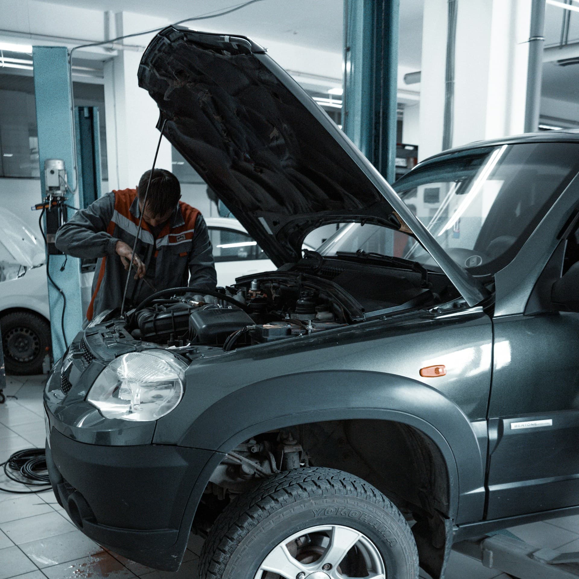 Photo d'ambiance auto / garage